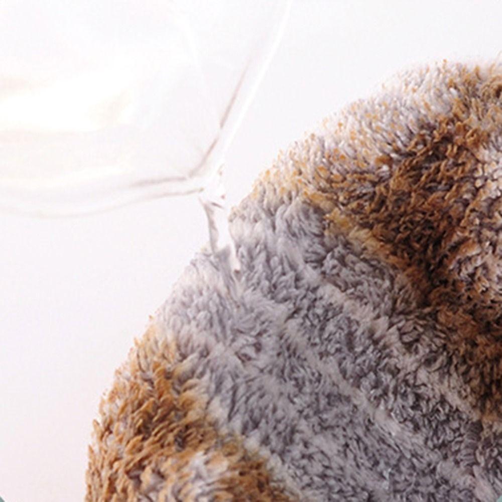 5 шт. сменное полотенце из микрофибры, впитывающее кухонное полотенце для мытья посуды с антипригарным покрытием, тряпки для мытья посуды