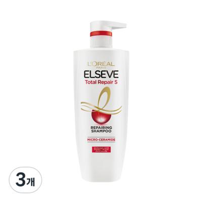 L'Oréal Paris Elsev Total Repair 5 Шампунь с ароматом дыни и фруктов, 620 мл, 3 шт.