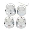 Motorcycle Aluminum Front Rear Axle Nut Cover For Harley Touring Road Glide Sportster Iron 883 Dyna Low Rider Softail Street Bob