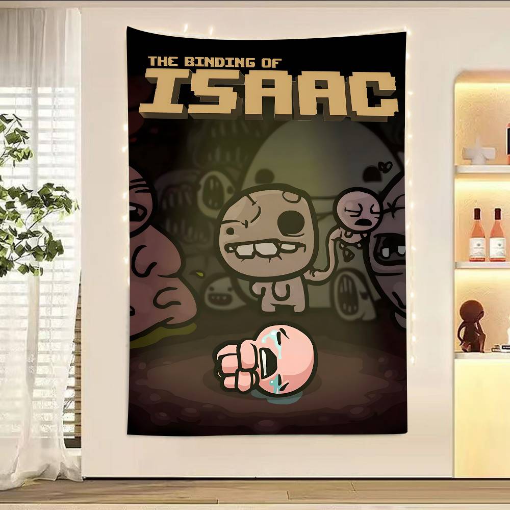 Игра The Binding Of Isaac Классическое Аниме 2025 Фотофон День Рождения Торт Разбить Портрет Декор Фон Фотостудия