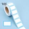 Precision Die-cut Stickers 1000 Pcs Label for Organization, Color Coding Self-Adhesive Name Tags, Easy Clean Peel Off Red & Blue Removable Labels File