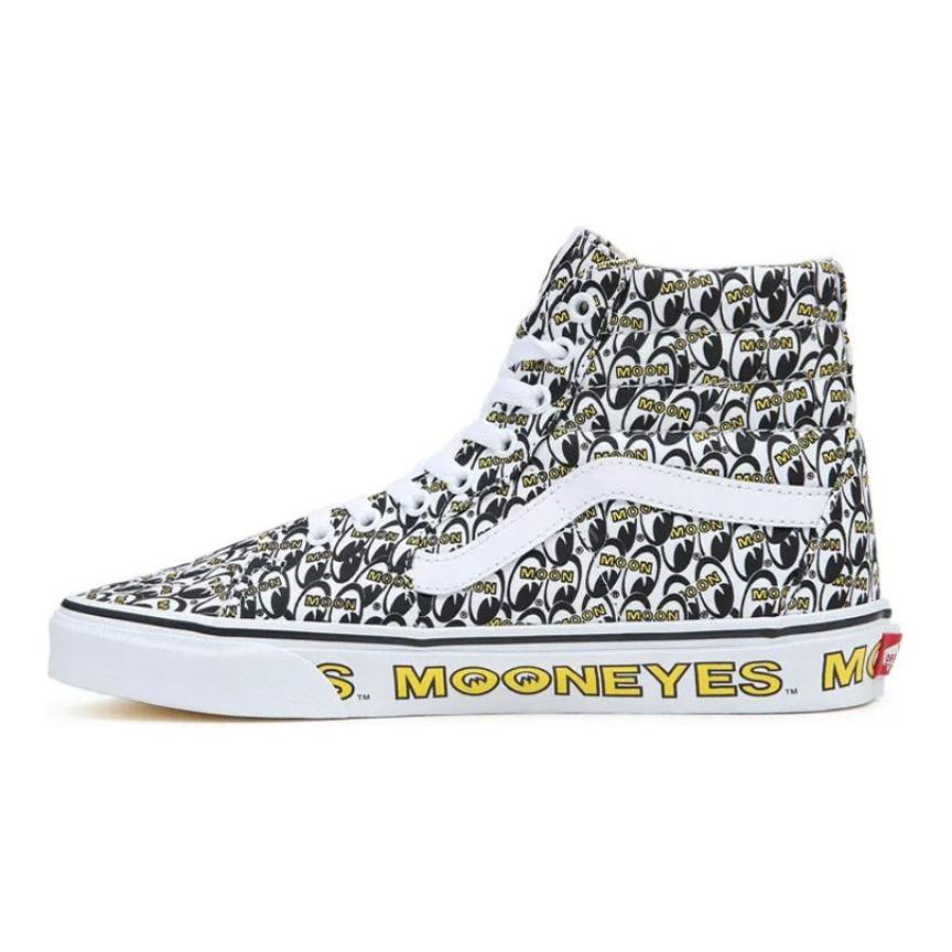 Vans Mooneyes X Vans Sk8 Hi 'True White Yellow' Vans VN0A7Q5N6M5