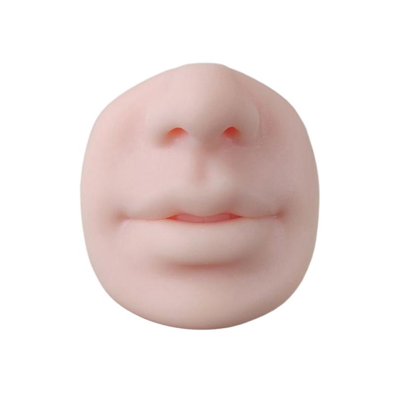 1Pc 5D Silicone Tattoo Nose Lips Model Practice Skin Lip Makeup Training
