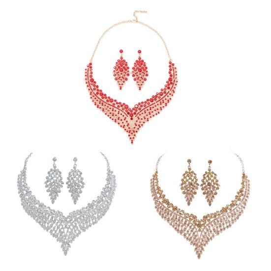 Модный комплект ювелирных изделий, изысканное качество изготовления, нержавеющее украшение