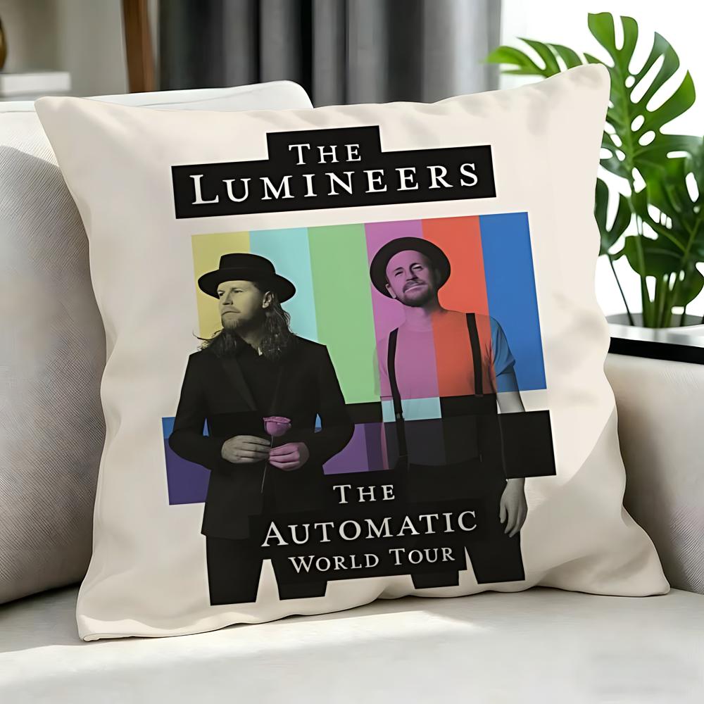 Indie The Lumineers Cushion Cover Cushion Cover Set 4Pcs 50X50 45X45 40X40 Pillowcase Decorative Sofa Home Decor