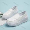 Women Fashion Platform Sneakers Women Autumn Slip On Retro Casual Flats Nurse Shoes Ladies Non Slip Thick Sole Walking Shoes 43