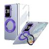 Magnetic Rotating Stand Case HONOR Magic VS3 With Integrated Screen Protector PC Material Anti-Scratch Drop Protection