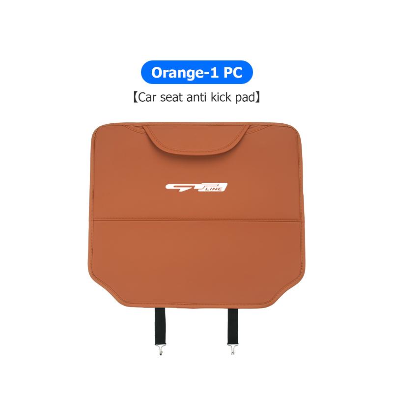 cnwhjg1 Car Seat Back Storage Rear Anti-Wear Backrest Anti-kick Pad For KIA Proceed Sorento Cerato Optima Sportage Ceed Niro Soul