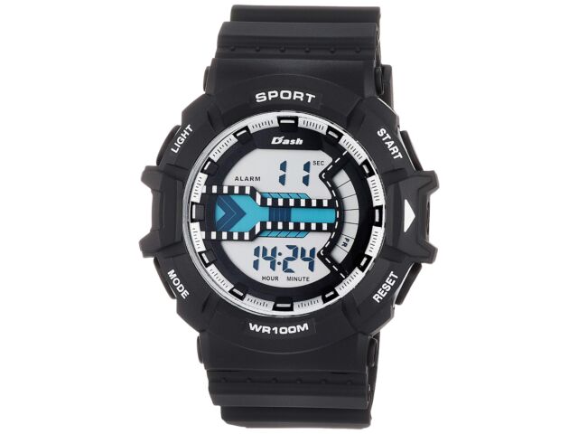 ALIAS Watch Digital Dash Водонепроницаемые многофункциональные с подсветкой ADWW18092-02 НОВЫЕ