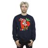 Disney Mens Minnie Mouse So Sweet Strawberry Sweatshirt