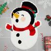 Коврик для ванной Рождественская елка Коврик для ванной с высокой впитываемостью Нескользящий напольный коврик Идеально сохраняет пол сухим