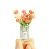 Multicolor Dollhouse Flower Vase 1/6 1/8 1/12 Dollhouse Ornament Toy Doll Floral