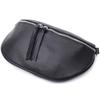 Leather Bag for Women In a Classic Color Crossbody with a Mini Wallet Vintage 22666 Black