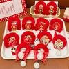 Chinese Style New Year Hair Rope Red Horsetail Holder Jubilant Headwear  Hanfu Headwear