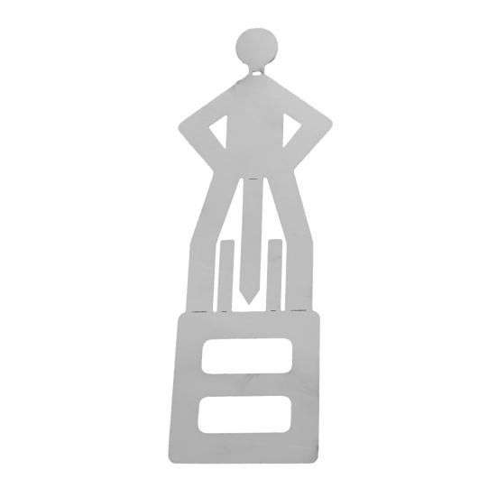 Многоразовая подставка для сосисок и хот-догов, забавная стойка для гриля в виде человека, антикоррозийные складные принадлежности для барбекю для кемпинга, весенних вылазок