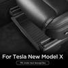 Для Tesla Model X 2023 2024 Ящик-органайзер под сиденье выдвижной тип ТПЭ Автомобильный лоток-органайзер Аксессуары для уборки