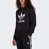 Adidas Originals Trefoil Crew Neck Sweatshirt Мужской свитшот черный H06651
