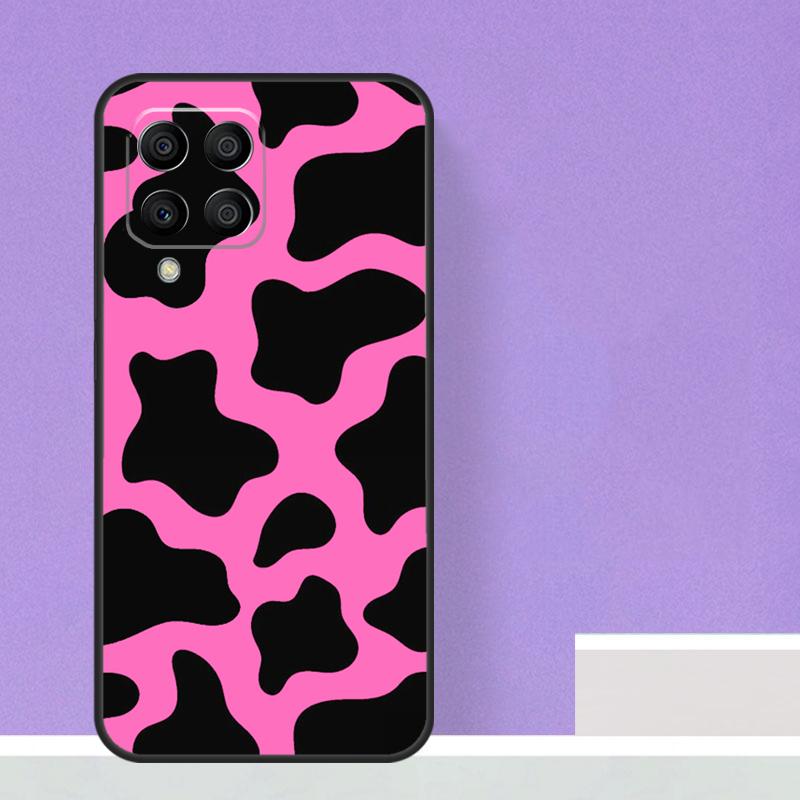 Cow Print For Samsung Galaxy M13 M33 M53 M12 M32 M52 M14 M34 M54 M20 M51 M21 M30s M31s M15 M55 Case