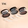 Beginners Eyebrow Stencils Stamp & Brow Powder, Waterproof Long Lasting Power Seal Defining with Mirror, Eye Makeup Tools for Women Professional