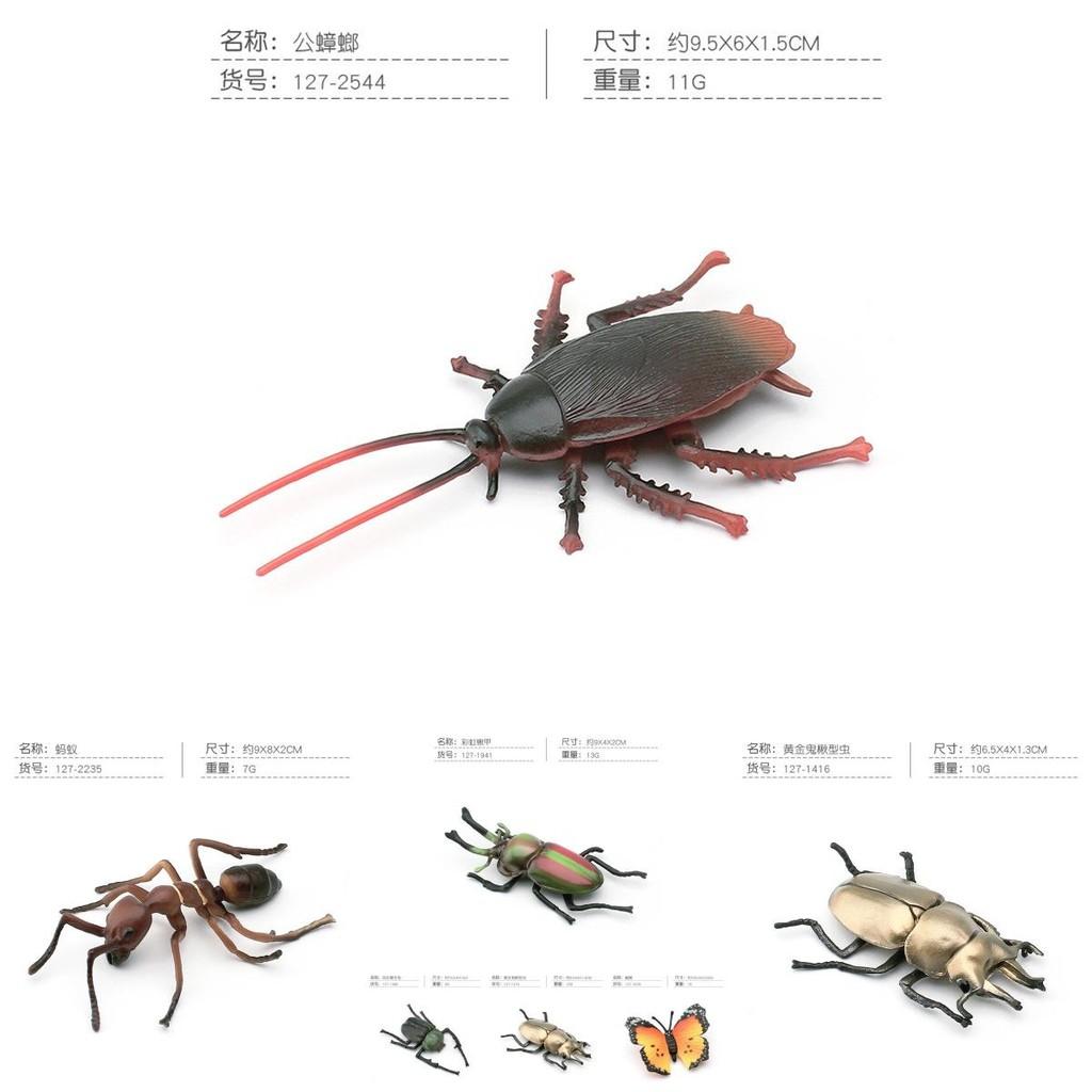 Vibrant Realistic Insect Models Collection With Butterflies Beetles Ants Spiders And Roaches Crafted From High Quality Pvc