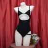 Аниме черный полый купальник женский боди косплей костюм сексуальный купальник с открытой спиной с прикрытием нижнее белье для девочек ролевая игра наряд