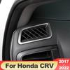 Для Honda crv CR-V 2017-2022 Нержавеющая приборная панель автомобиля, накладка на вентиляционное отверстие, выходная рамка, рамка, гарнир, молдинг, объемный объем