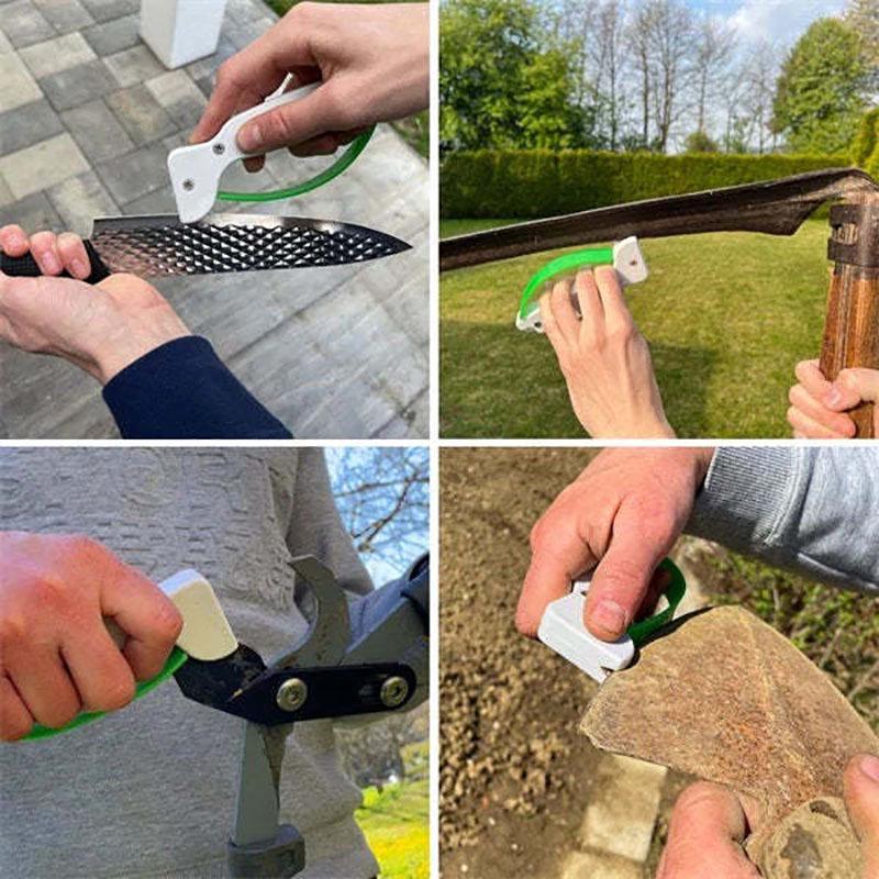 In Stock: Outdoor Portable Knife Sharpener - Tungsten Steel Handheld Tool