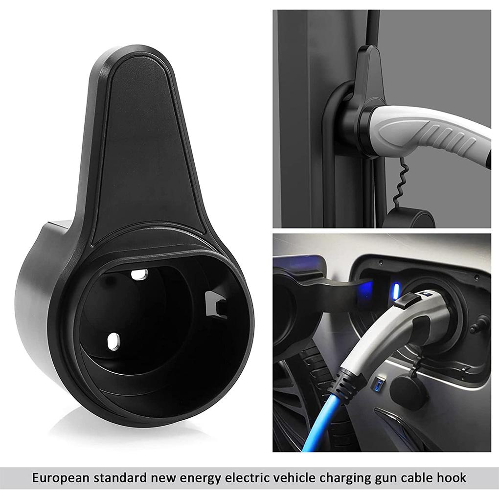 Док-станция для зарядного устройства электромобиля Тип 2, кабель для зарядки, дополнительная защита, портативный настенный органайзер для зарядного кабеля