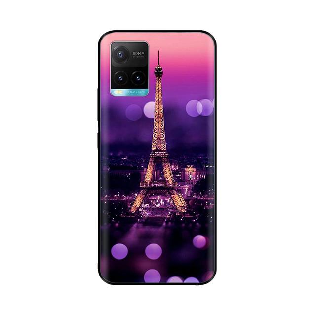 Чехол для Vivo Y21 2021, чехол для Vivo Y33s, силиконовый чехол для задней панели телефона Vivo Y21s Y33s, чехол Y 21, черный бампер Vivoy21, чехлы из ТПУ