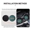 2pcs Universal Car Cup Mat Non-Slip Heat Resistance Waterproof  For MINI Cooper Works R56 F56 R53 R60 Clubman JCW Countryman