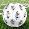 Colorful Messi Logo Design Soccer Ball Size 5 Football Machine Sewn Indoor/Outdoor Universal Football Ideal for Soccer Enthusiasts