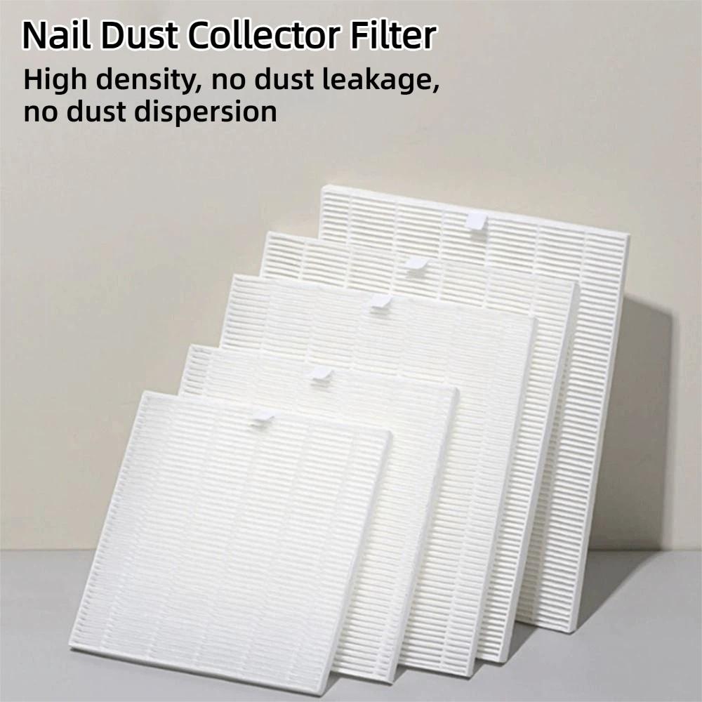 Reusable Nail Dust Collector Filter Multi-size Manicure Screen Plate Beauty Equipment