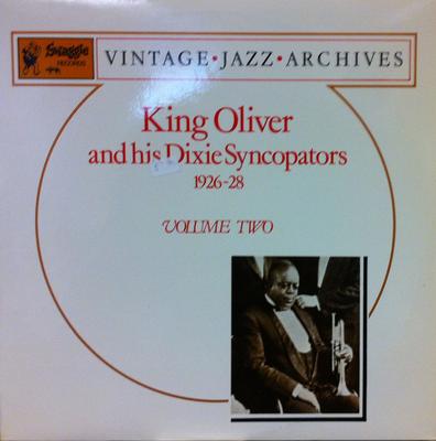 LP-пластинка КИНГ ОЛИВЕР И ЕГО DIXIE SYNCOPATORS - Том Второй: 1926-28 822 Swaggie Records 1984 Австралия Джаз Б/У