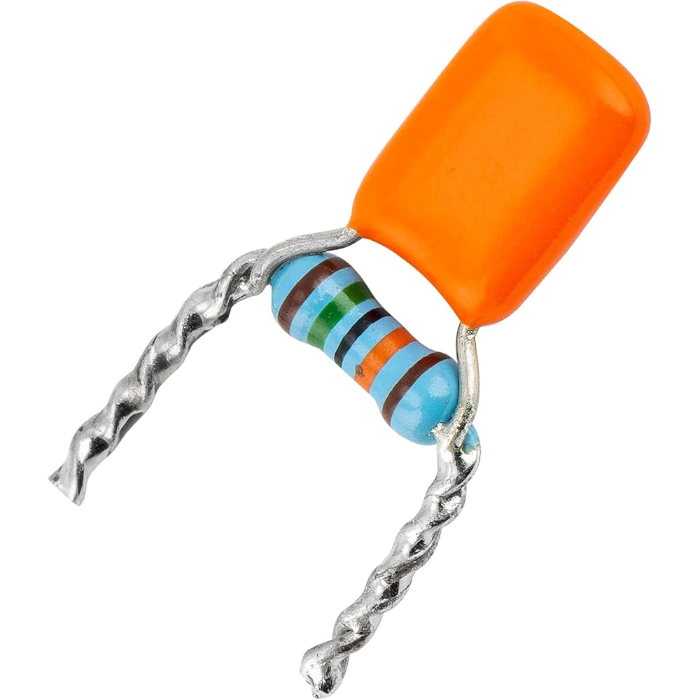 Musiclily Pro Treble Bleed Mod Nissei Capacitor and Resistor Included 0.001uF 150K Guitar Accessory