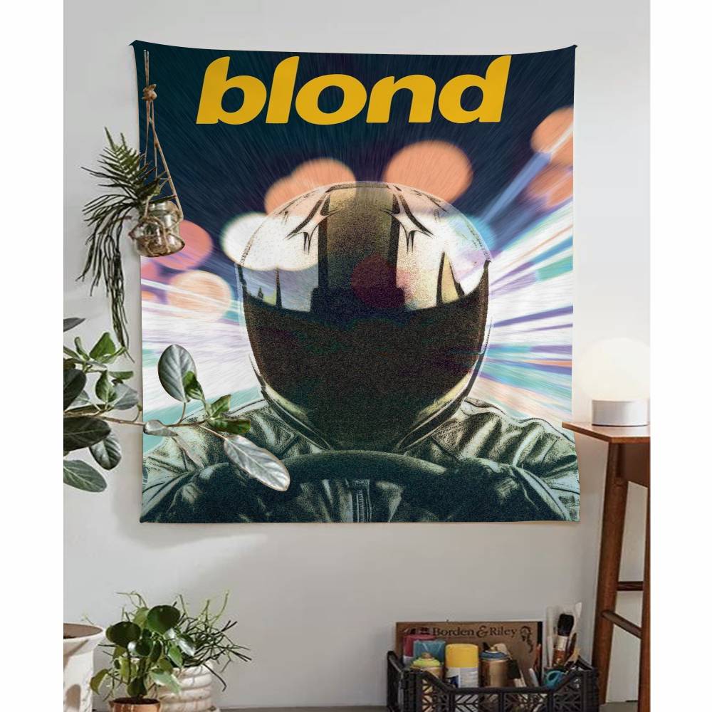 1pc AFrank Ocean Blond Cartoon Tapestry Wall Hanging Decoration Household Home Decor