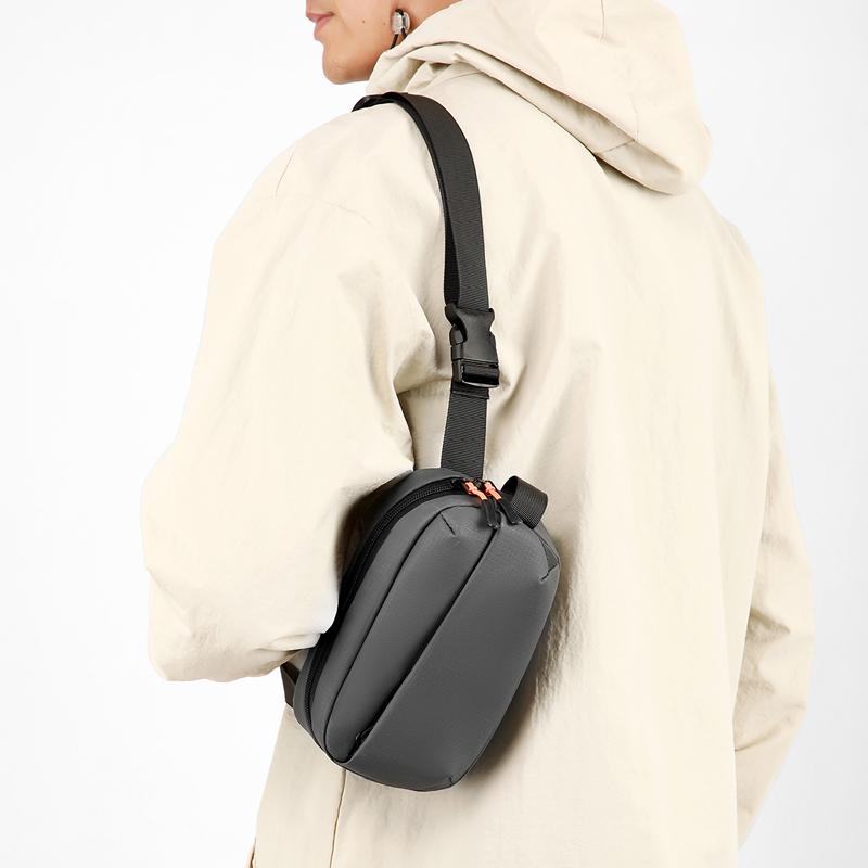 Мужская нагрудная сумка, спортивная поясная сумка, водонепроницаемая сумка через плечо для бега