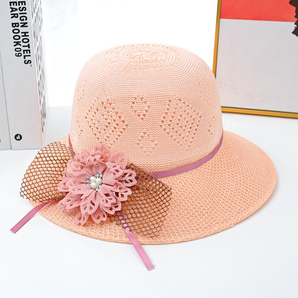 Летняя пляжная солнцезащитная шляпа рыбака, женская уличная солнцезащитная шляпа с защитой от ультрафиолета, пляжная соломенная шляпа с полой травой