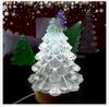 New DIY 3D Aromatherapy Candle Christmas Tree Silicone Mold Making Kit Handmade Soap Plaster Resin Baking Tools Holiday Gifts