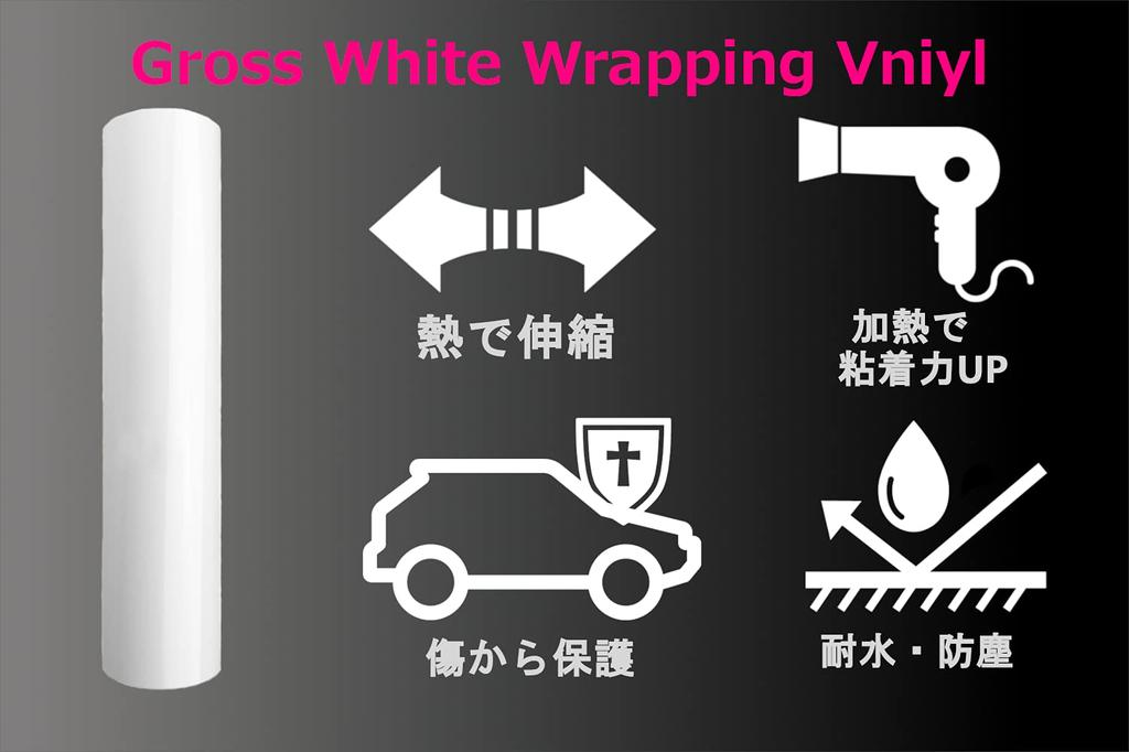 IlMondoMall Глянцевая белая оберточная пленка Защитная пленка Глянцевый белый (152 x 300 см_, Белый)