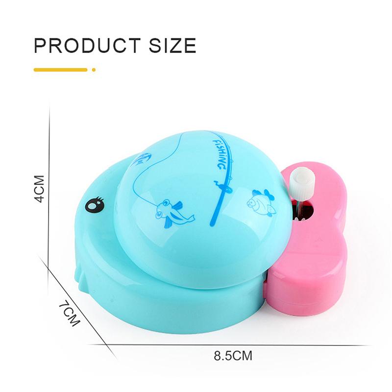 Mini Magnetic Rotating Fishing Toy With Cute Cartoon Design And Gachapon Function Perfect For Kids Family Play Gifts