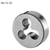 12-32 12-32 UNEF Tap 12-32 UNEF Cast Iron Die For Stainless Steel HSS