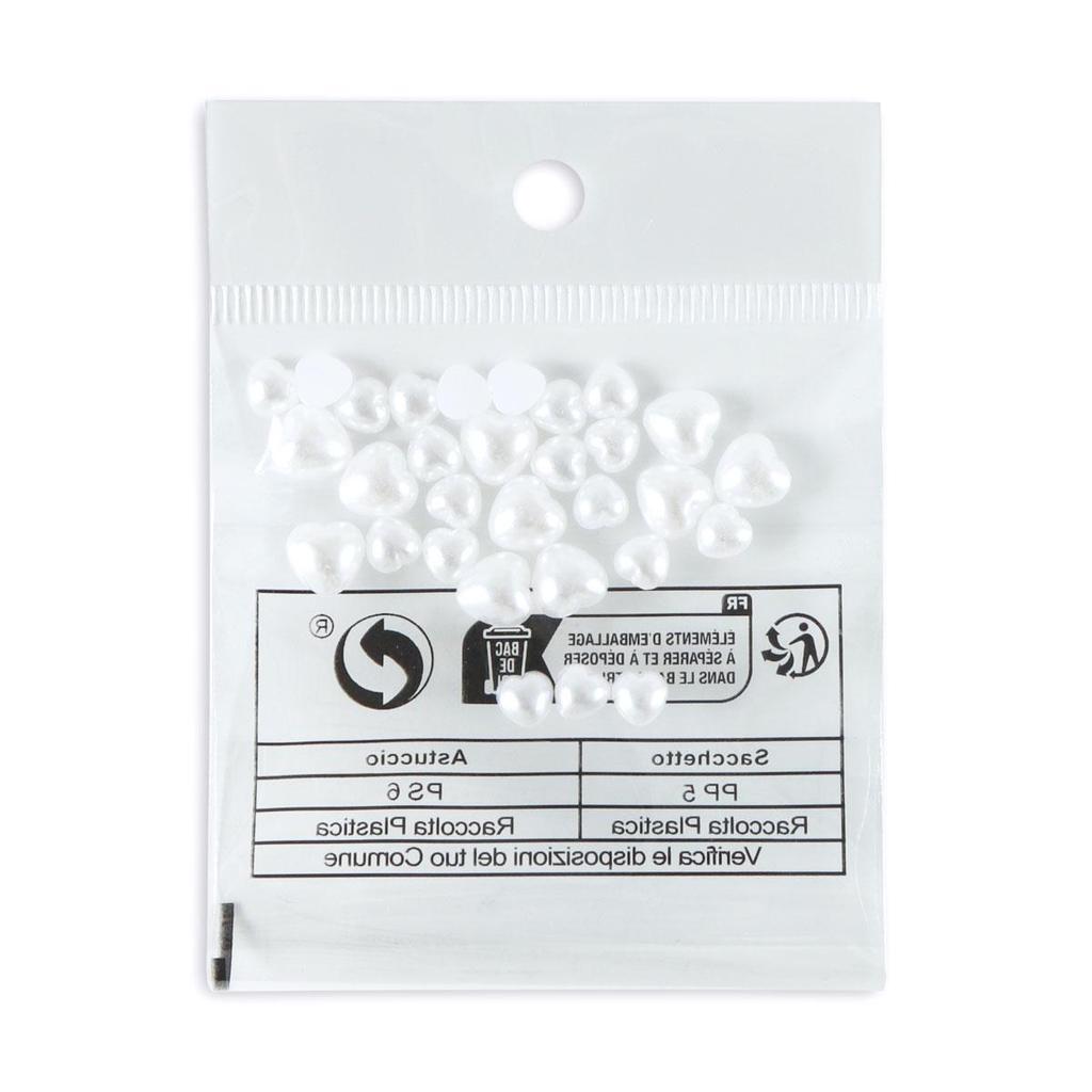 30 шт. Розовые жемчужные шармы для нейл-арта в форме сердца, смешанный размер, 3D украшения для ногтей в виде сердец любви, кавайные аксессуары, товары для дизайна ногтей ко Дню святого Валентина