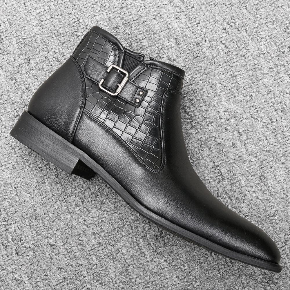 40-46 мужские зимние ботинки. Удобная теплая мужская зимняя обувь.