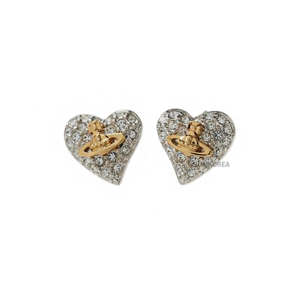 Vivienne WeStwood Женская серьга S Алмазное Сердце 62010041 P580