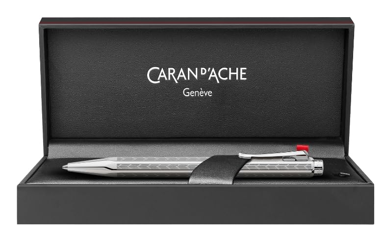 Механический карандаш CARAN Ecridor Chevron, импортный, D'ACHE, серебристый, MF0004-286, 0,5 мм (Подлинный продукт)