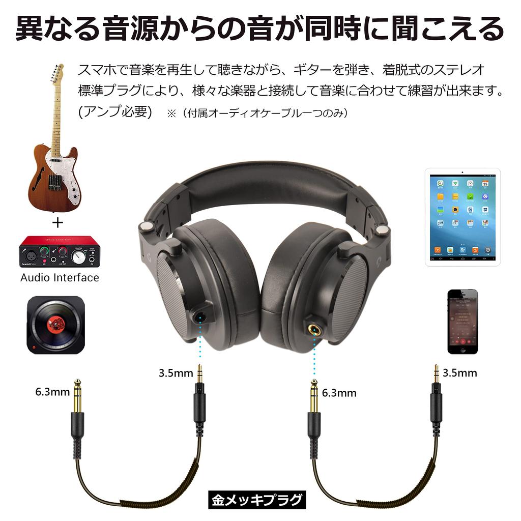 Проводные наушники CROWD AUDIO с двумя динамиками 40 мм HP-04