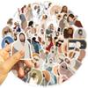 52PCS Jesus Stickers Aesthetic Christian Decals for Laptop Phone Case Planner Journal Notebook Water Bottle Sticker