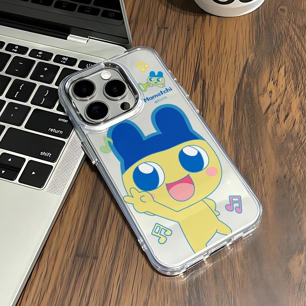 Милый Чехол-Телефон Tamagotchi Y2k для Samsung Galaxy S25 S24 S23 S22 S21 S20 Note20 FE Ultra Edge Plus 4G 5G Прозрачный Чехол