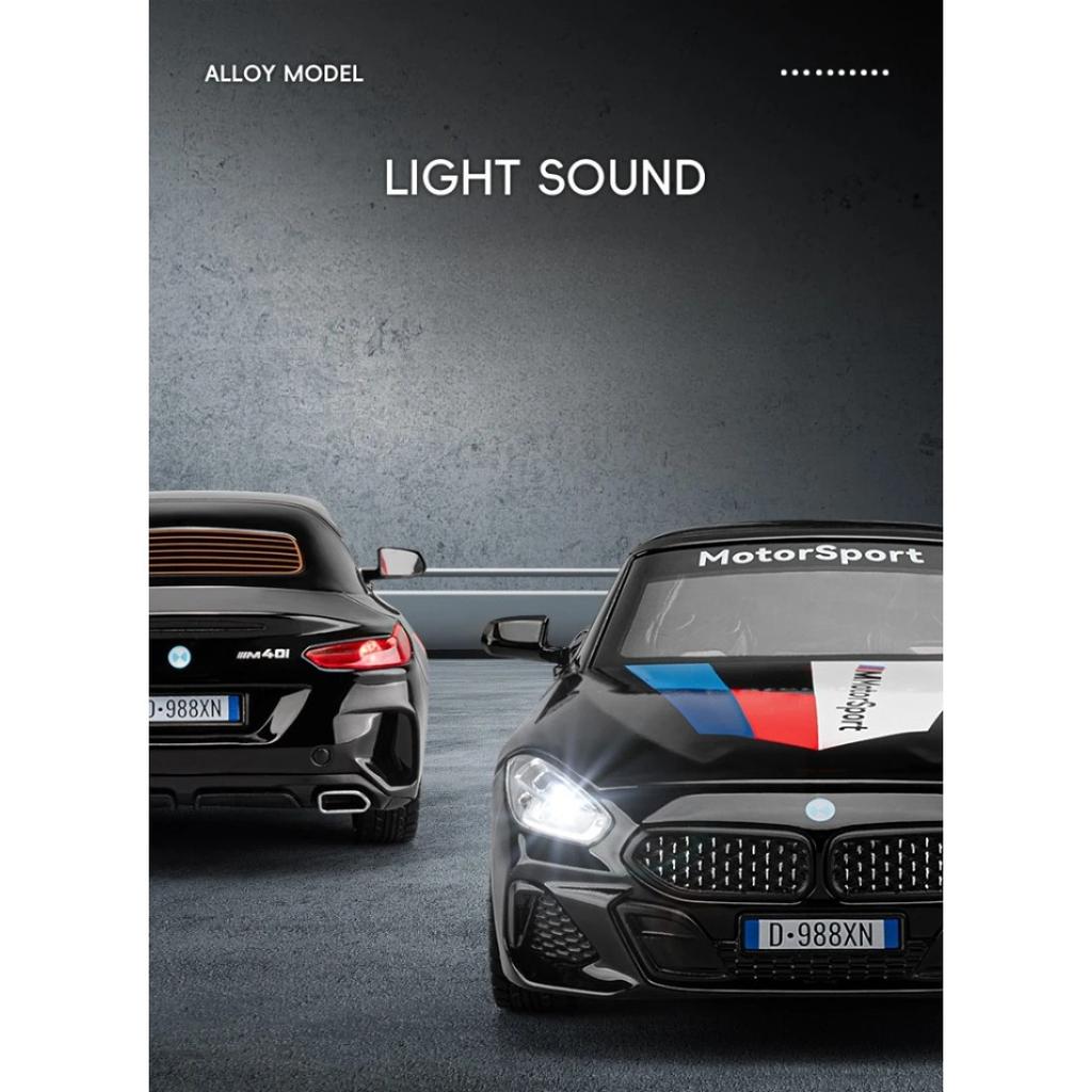 1/22 BMW Z4 Coupe Convertible Supercar Alloy Car Model Collection Miniature Voiture Diecast Toy Vehicle Children Boyfriend Gift