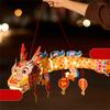 Chinese Style Dragon Lantern Flying Mid-Autumn Festival Lantern Portable Dragon Lantern Kids